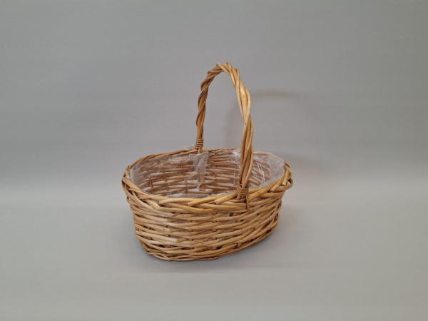 Корзина плетеная (ива), 30x23x12xH30см, светло-коричневый JB21-2347H-L