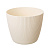 Кашпо Magnolia Jumper (пластик), D15,5xH13см, крем.